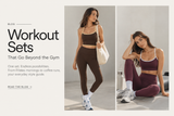 women's matching workout sets for yoga and Pilates