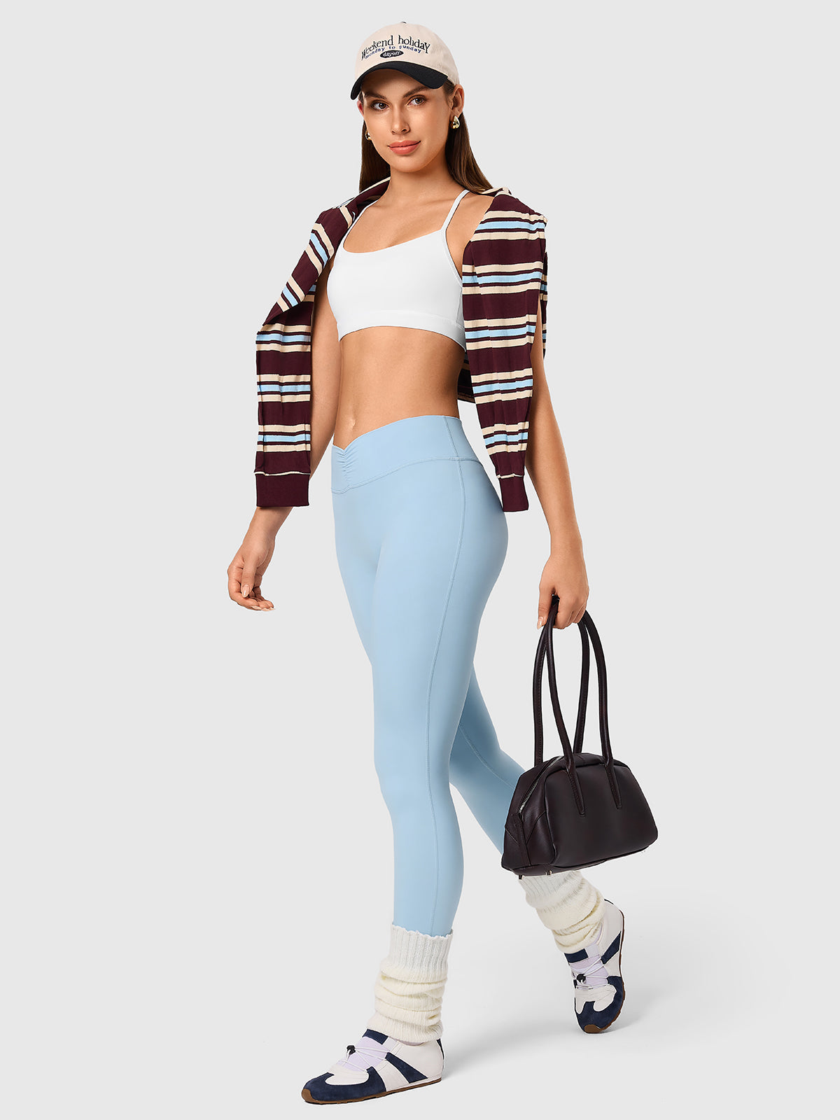 Buttery-Soft Mid-Rise Leggings IN25FL029
