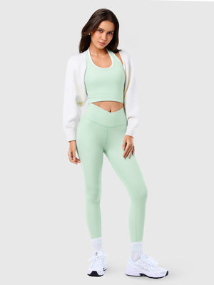 Open Back Halterneck Tank Top