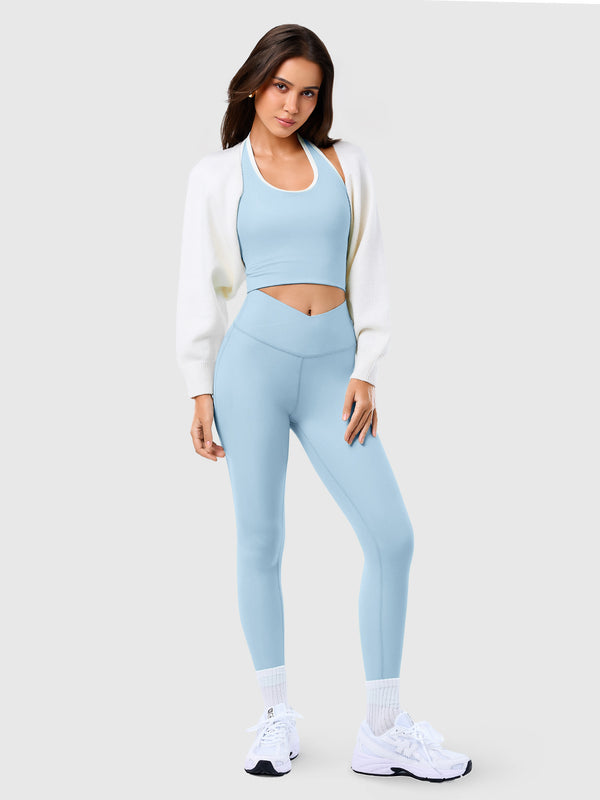 Open Back Halterneck Tank Top