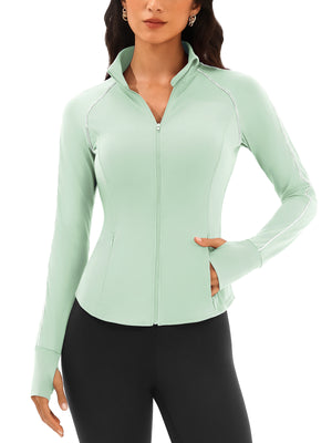 Soft and comfortable zip-up jacket