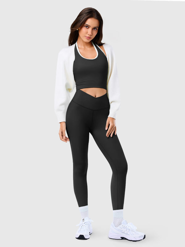 Open Back Halterneck Tank Top