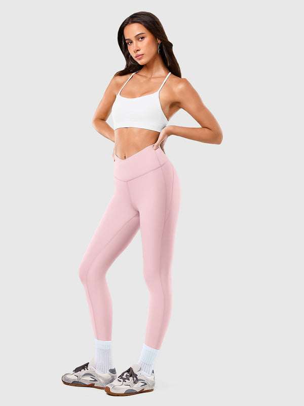 7/8 Yoga Waist Support Cross Waist Tights