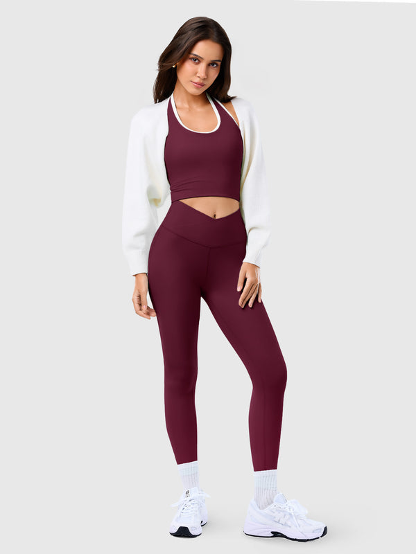 Open Back Halterneck Tank Top