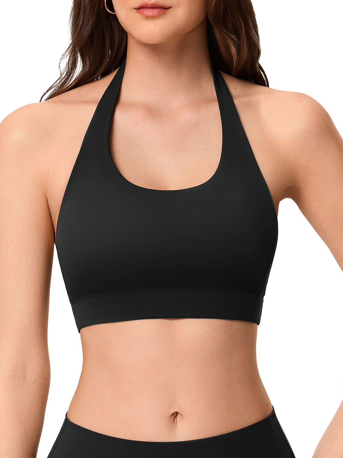 INNOMINT Women's Adjustable Halter Sports Bra