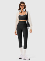 INNOMINT Women's High-Waisted Scrunch Butt Leggings