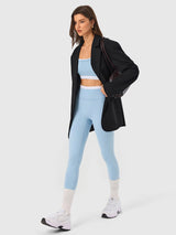 High Waisted Seamless Leggings & Double Layer Sports Bra IN25FS025AB