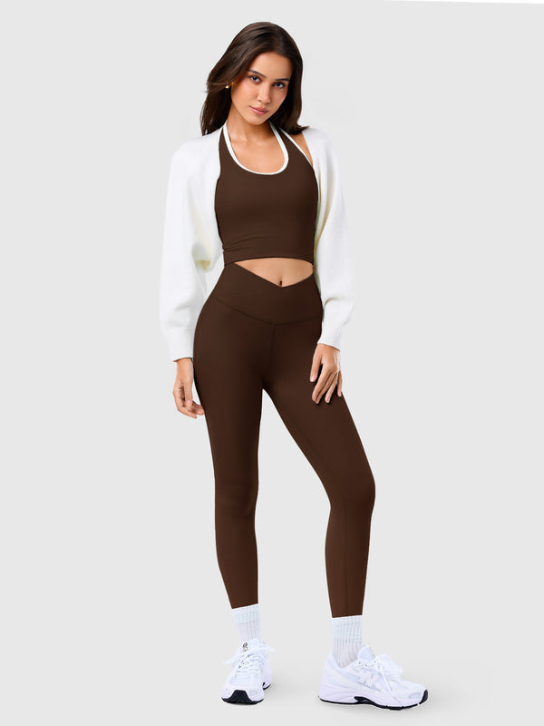 Open Back Halterneck Tank Top