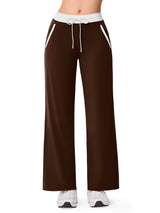 INNOMINT Women's High-Waisted Wide-Leg Workout Pants – 30" Inseam
