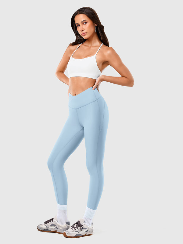 7/8 Yoga Waist Support Cross Waist Tights