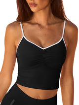 INNOMINT Women's Longline Backless Sports Bra