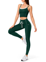 INNOMINT Women's 2-Piece Workout Set – Seamless Leggings & Tank Top