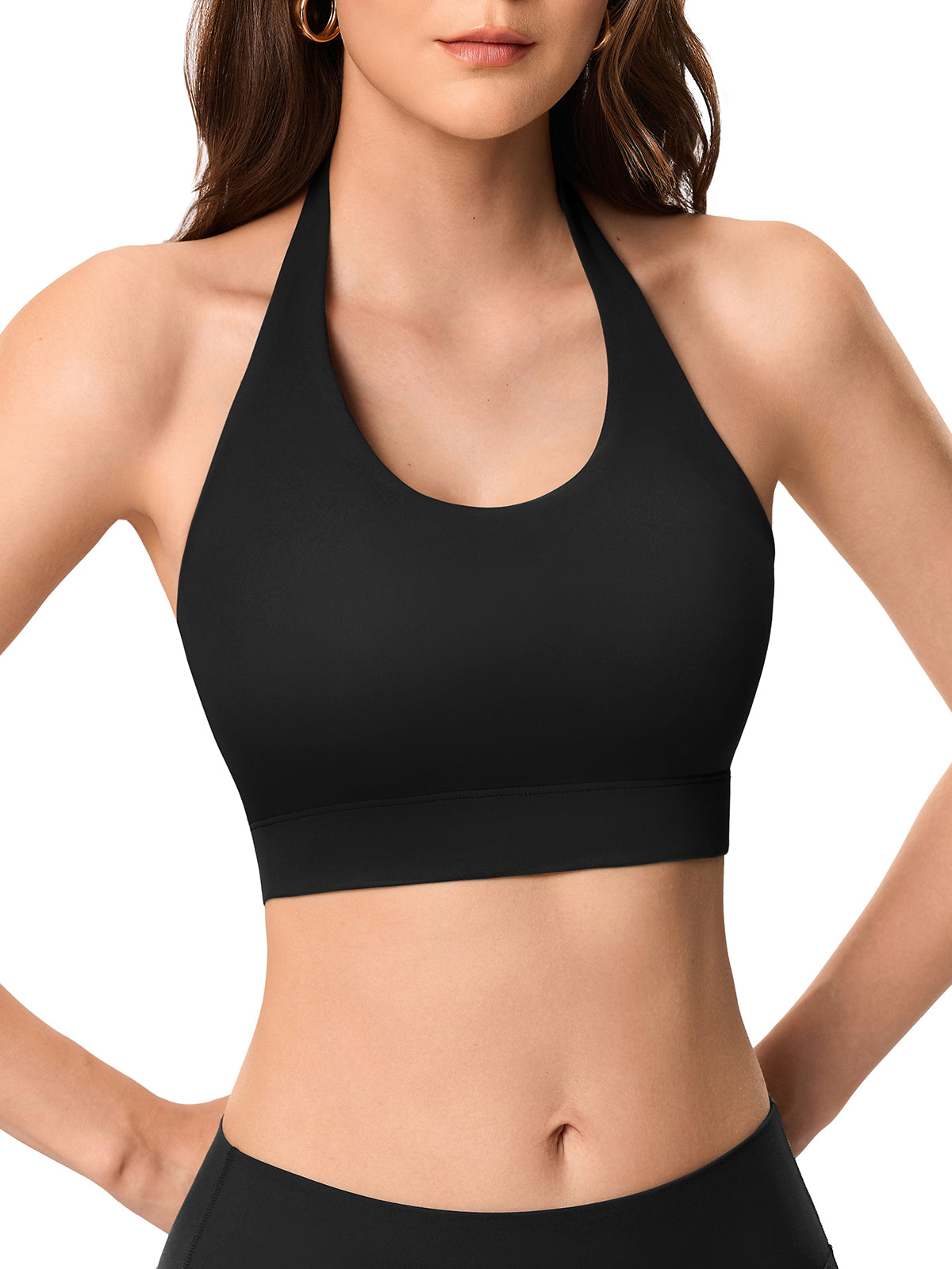 INNOMINT Women's Adjustable Halter Sports Bra