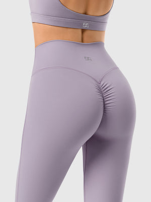 High Waist Scrunch Flare Leggings