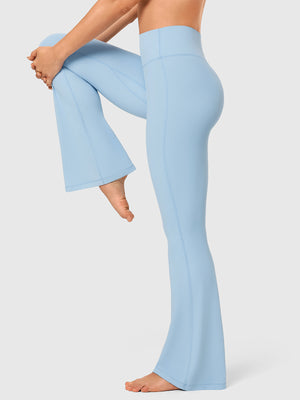 High Waist Scrunch Flare Leggings