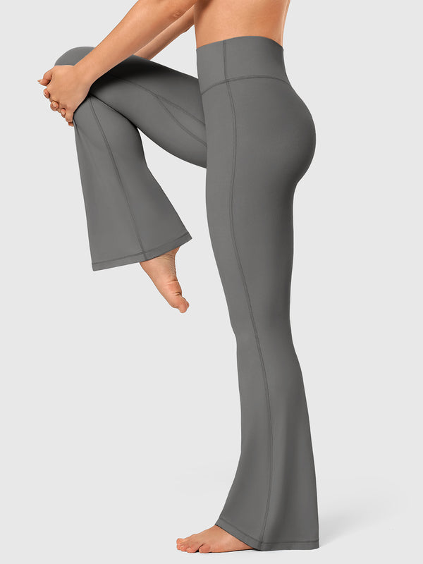 High Waist Scrunch Flare Leggings