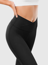 7/8 Yoga Waist Support Cross Waist Tights IN25FL005