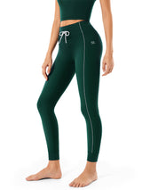 INNOMINT Women's High-Waisted Seamless Leggings with Drawstring