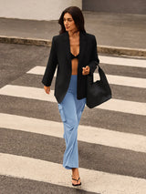 Cloud-Soft Wide Leg Yoga Pants with Cargo Pockets INNO MINT