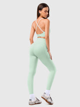 7/8 Yoga Waist Support Cross Waist Tights IN25FL005
