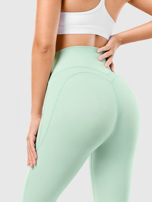 7/8 Yoga Waist Support Cross Waist Tights