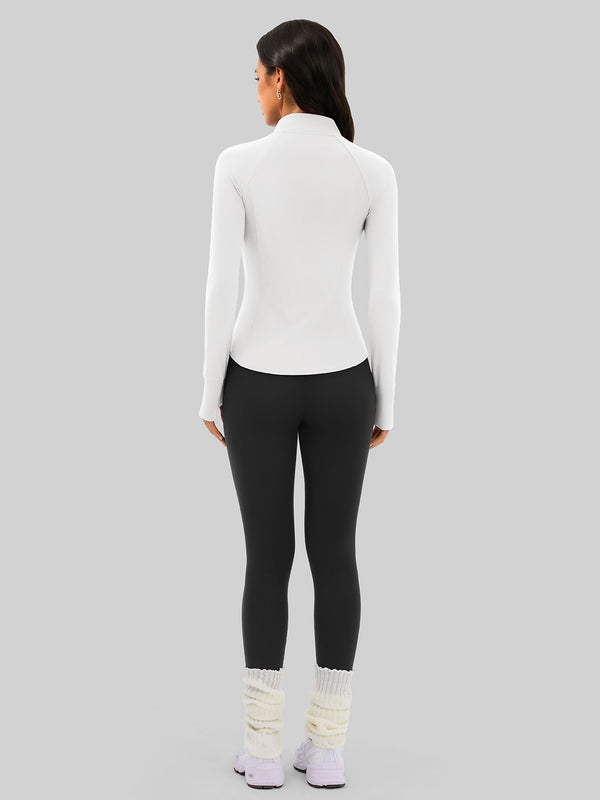 Soft and comfortable zip-up jacket