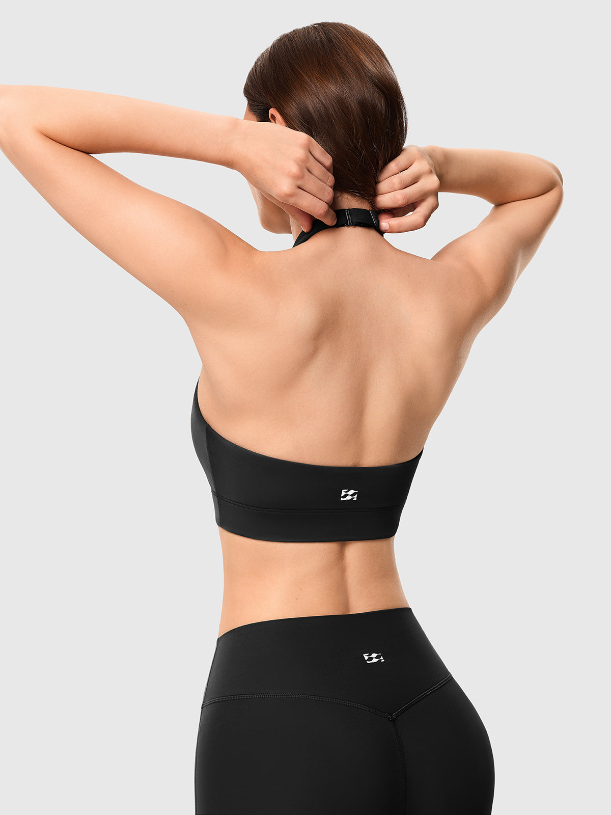 INNOMINT Women's Adjustable Halter Sports Bra