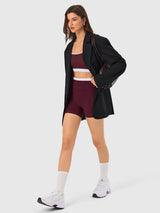 INNOMINT Women's 2-Piece Workout Set – Sports Bra & Seamless Shorts