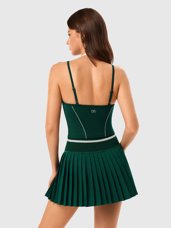 Faux 2 Piece Layered Vest