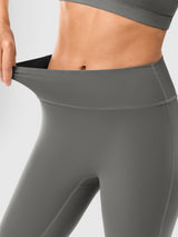 Straight-Waisted Seamless Yoga Leggings IN25FL033
