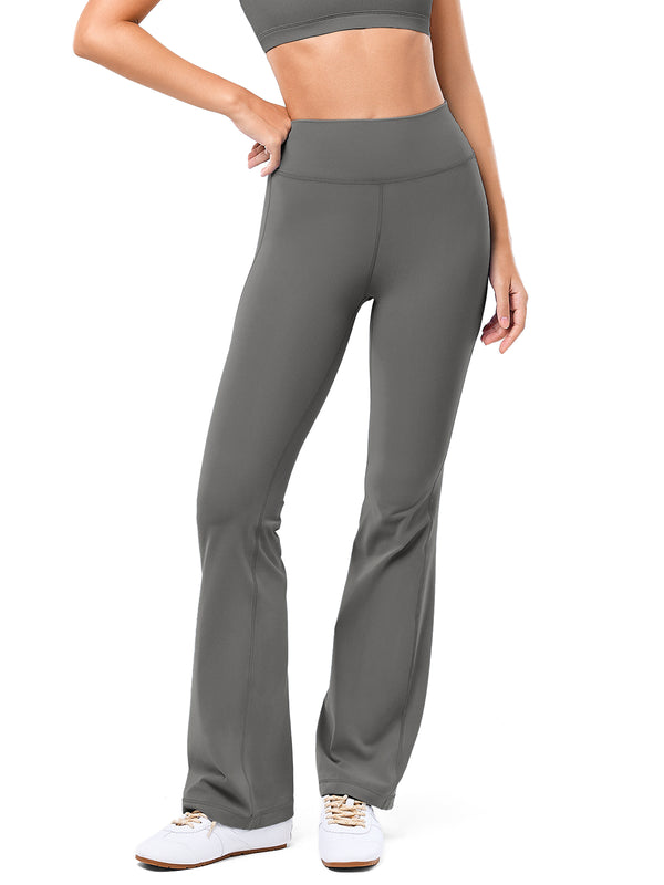 Hip-lifting flared yoga pants