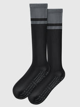Women's Knee High Pilates Grip Socks