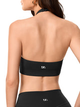 INNOMINT Women's Adjustable Halter Sports Bra