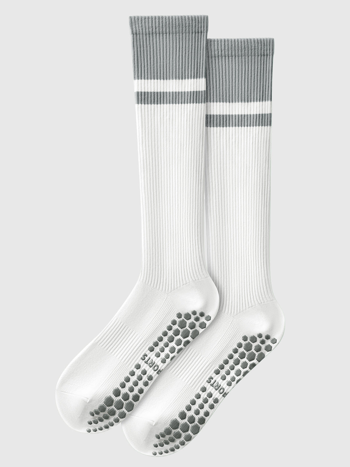 Women's Knee High Pilates Grip Socks