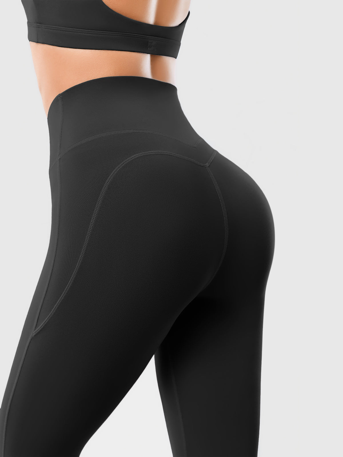 7/8 Yoga Waist Support Cross Waist Tights IN25FL005