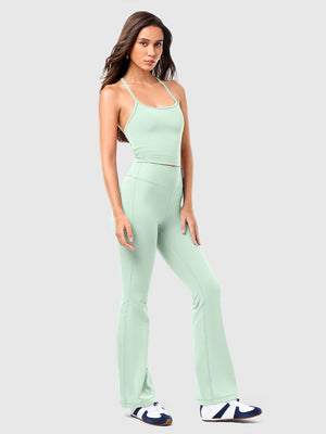 Hip-Lifting Flared Yoga Pants