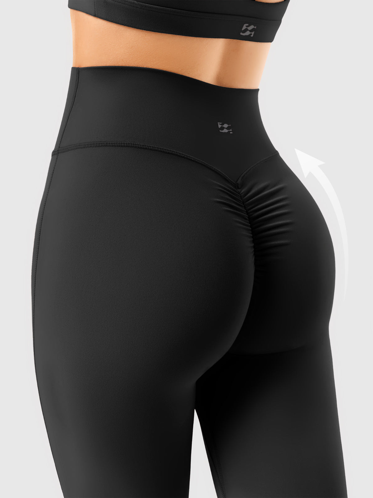 INNOMINT Women's High-Waisted Scrunch Butt Leggings