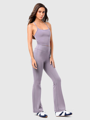 Hip-lifting flared yoga pants