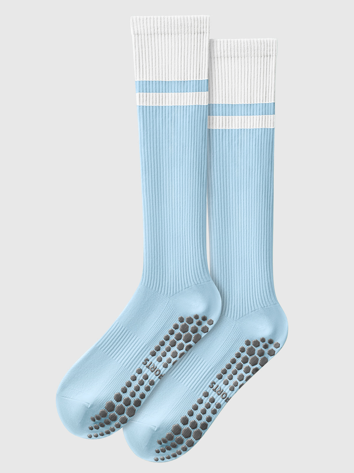 Women's Knee High Pilates Grip Socks