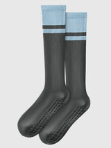 Women's Knee High Pilates Grip Socks