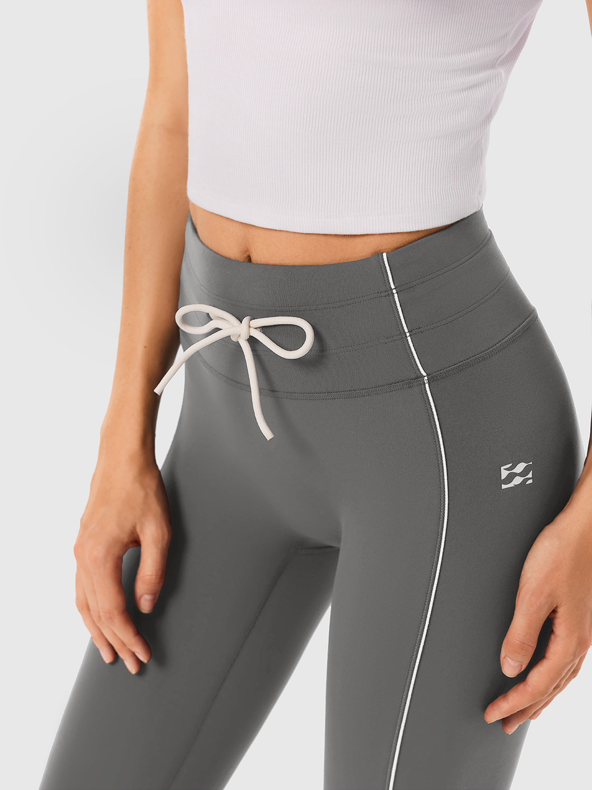 Drawstring Leggings for Women IN25FL041