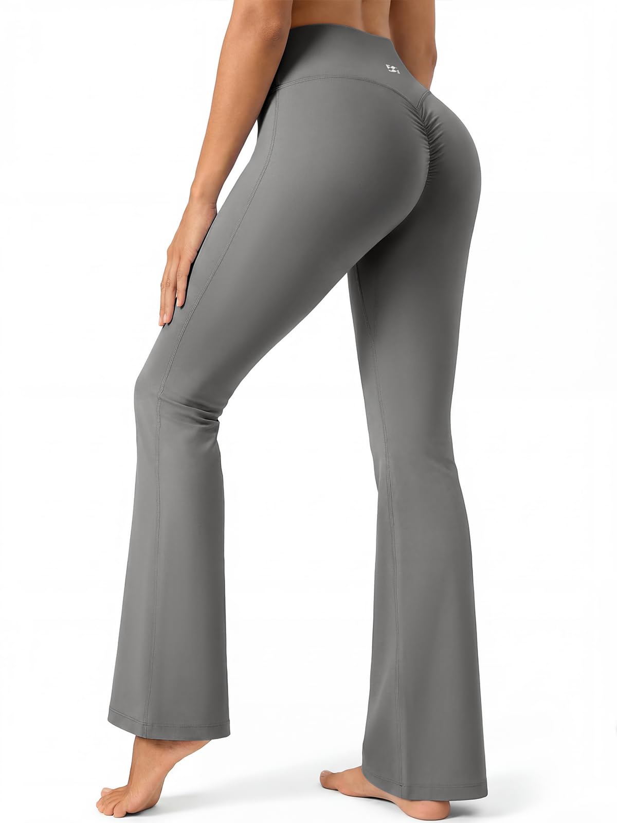 INNOMINT Women's Scrunch Butt Flare Leggings
