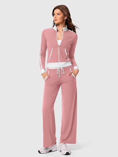 Zip Up Workout Athletic Jacket for Women
