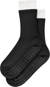 Pilates Grip Socks Mid Calf Barre Cotton Socks