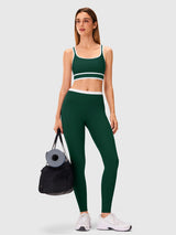 INNOMINT Women's High-Waisted Seamless Yoga Leggings – 25" Inseam