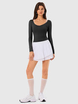 Reversible Women's Athletic Long Sleeve Shirt