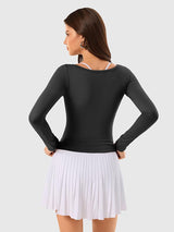 Reversible Women's Athletic Long Sleeve Shirt