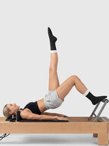 Pilates Grip Socks Mid Calf Barre Cotton Socks