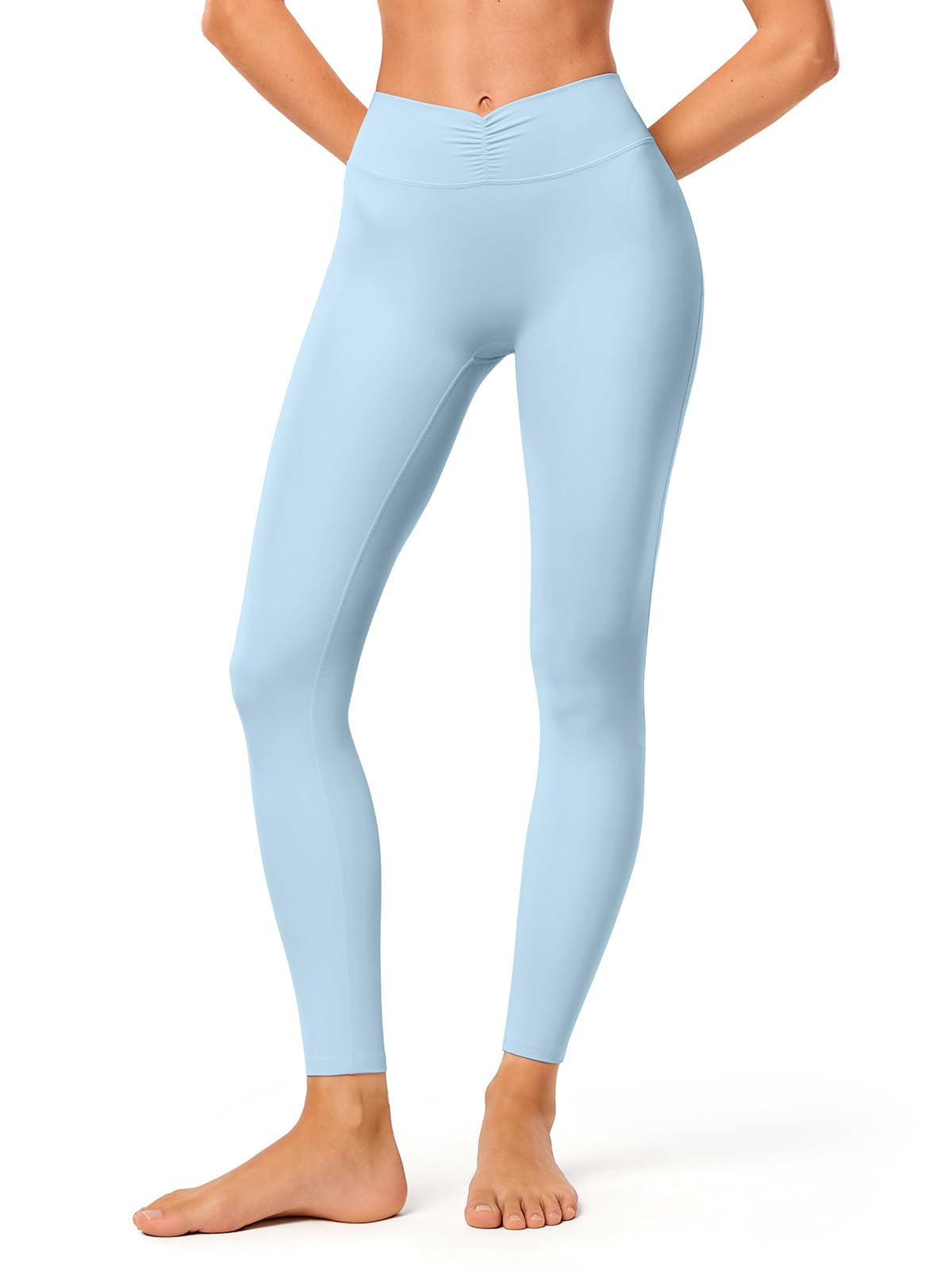 INNOMINT Women's No-Front-Seam High-Waisted Leggings
