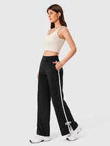 Track Pants Women Wide Leg Sweatpants Bow Tie